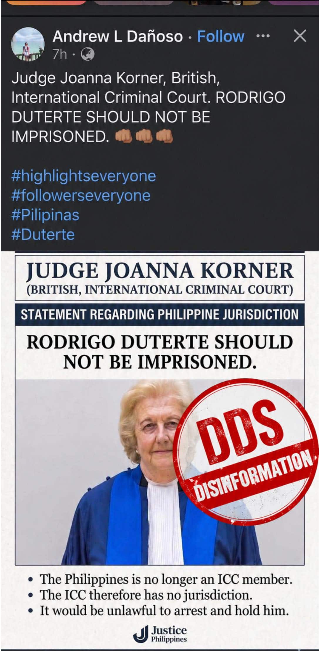 A graphic is going around Facebook. It shows a woman in official ICC robes, her name printed in bold: — original Morning Coffee Thoughts cover image.
