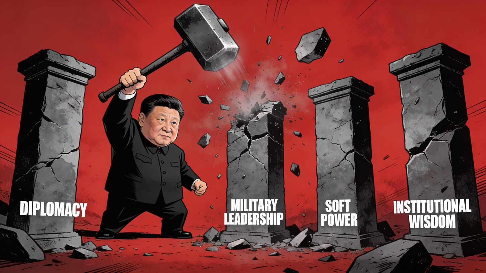 Cover image for China's Lost Art of Winning: Xi Jinping Diplomacy Failure In The South China Sea
