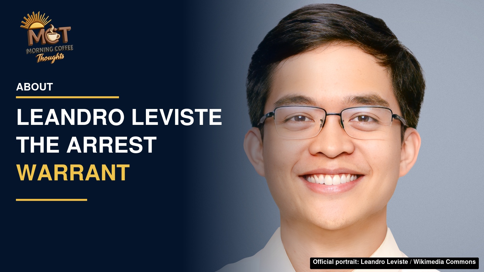 Leandro Leviste official portrait. Credit: Leandro Leviste / Wikimedia Commons.