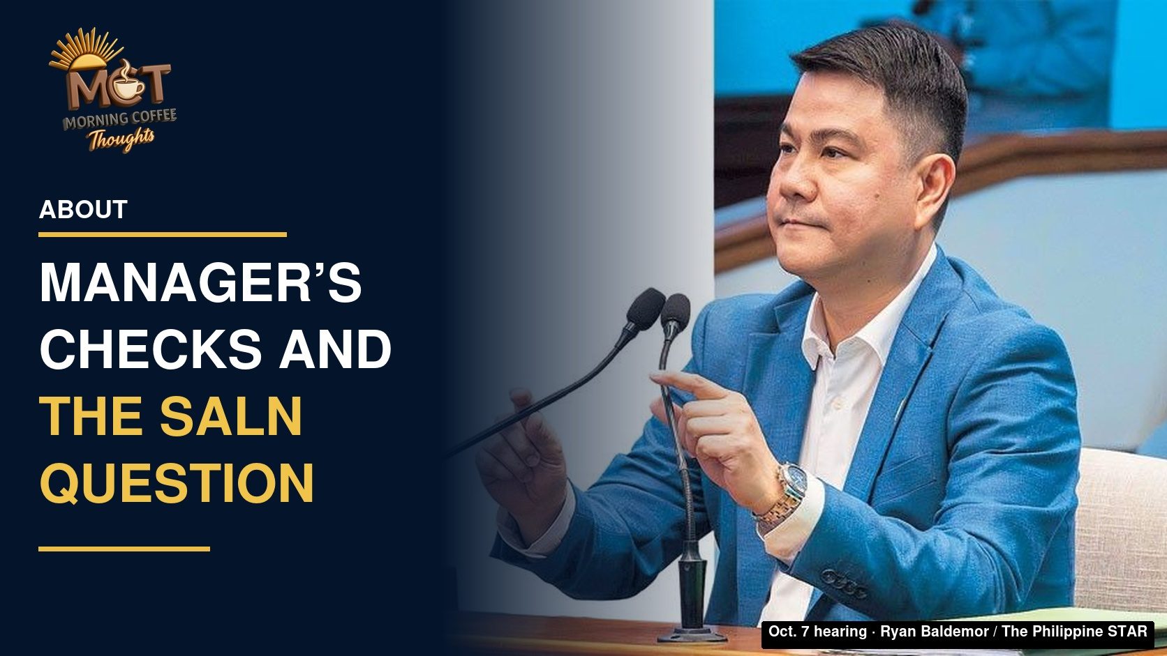 BPI witness Marwin Galvez testifies at the October 7, 2026 impeachment hearing. Credit: Ryan Baldemor / The Philippine STAR.