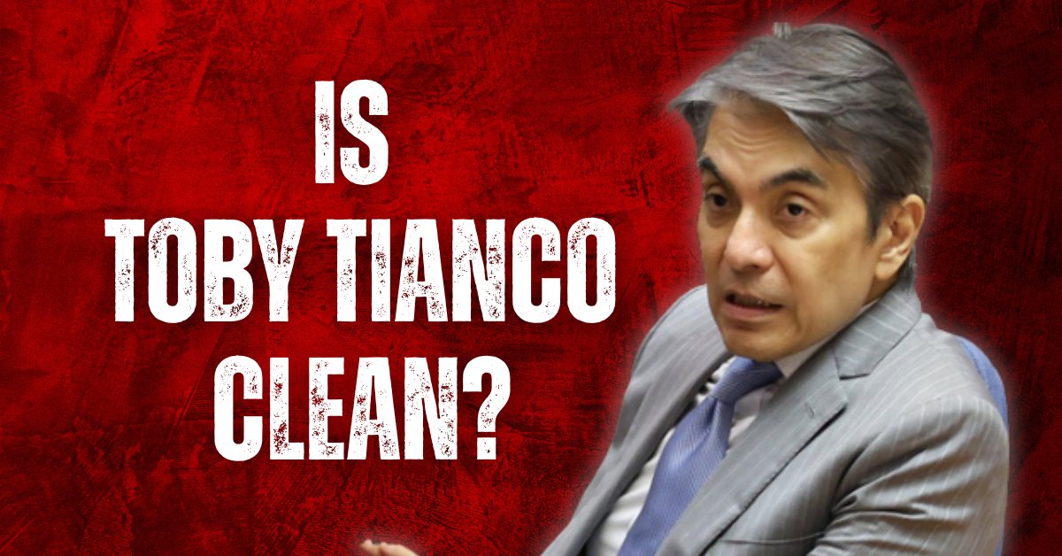 Cover image for Toby Tiangco: Whistleblower or Hypocrite?